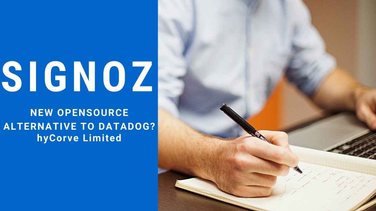 SigNoz - New OpenSource Alternative to Datadog